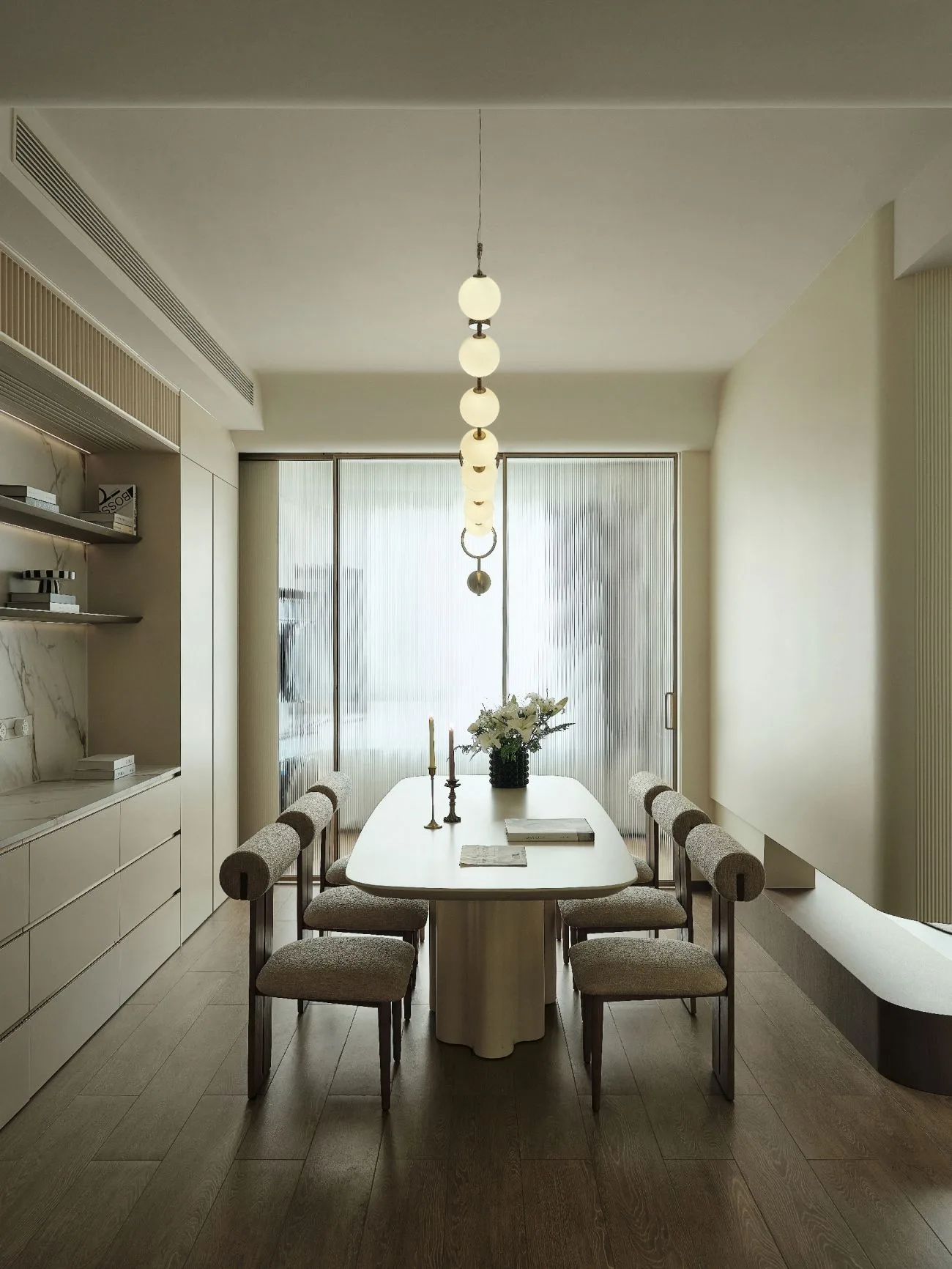 img-01 - 北京西岸 全屋定制·高定整装.></p><p>漆面用宣伟水性漆(Sherwin-Williams),不是国产杂牌调和漆。气味轻、干得快,客户上个月完工,下月就搬进去了。<img loading=
