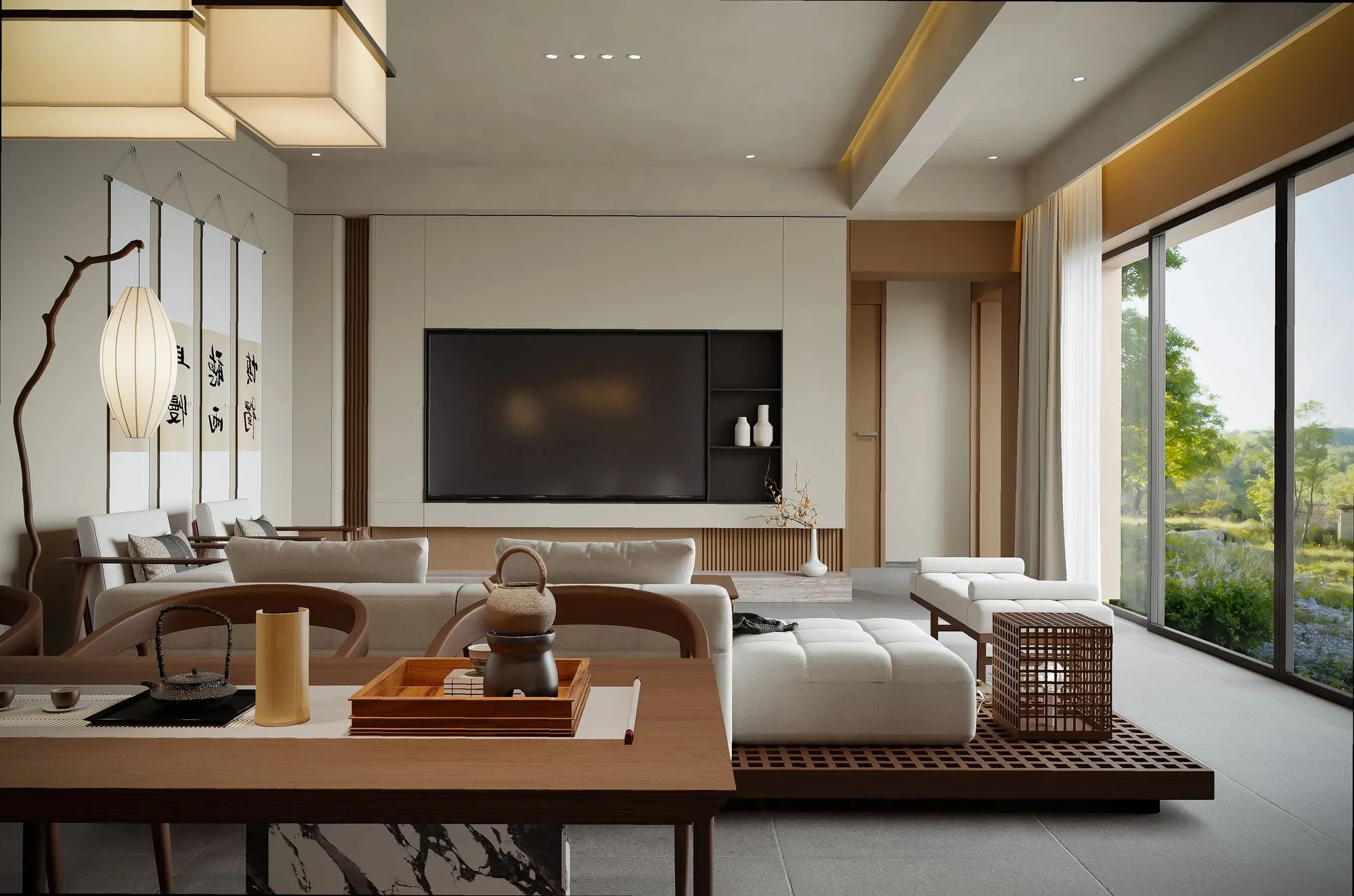 img-01 - 北京西岸 全屋定制·高定整装.></p><p>新中式最怕‘灰不灰、棕不棕’的尴尬色。我们1799起档位里，每档都含同色系门墙柜一体，不是柜子一个色、门又换一套样板。<img loading=